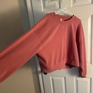 Lululemon Perfectly Oversized Crop Crew SoftStreme